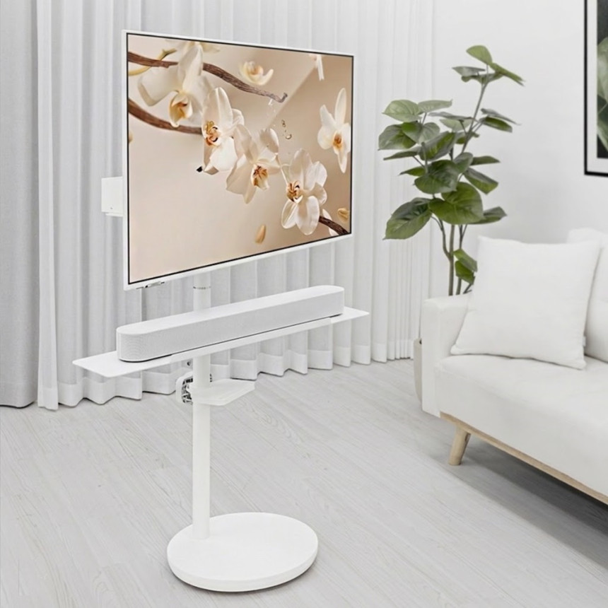 4세대 삼탠바이미 이동식 tv 거치대 삼성 LG 호환 스탠바이미 무빙스탠드
