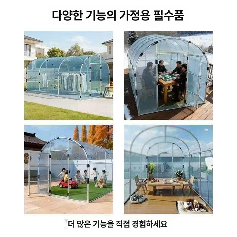 조립식 비닐하우스 온실 텃밭 대형 튼튼한비닐 농업 - 상세 이미지 3
