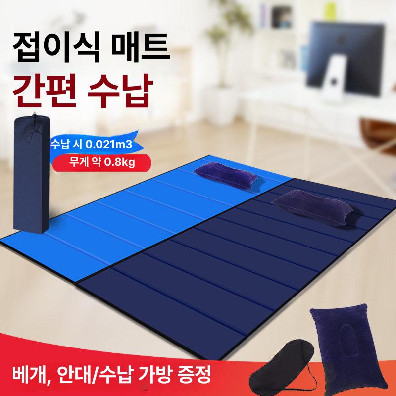 접는 매트리스 얇은 소형 미니토퍼 간이매트리스 찜질방매트 가정용 얇은매트리스 - 상세 이미지 2