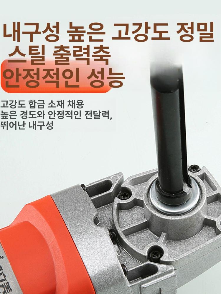전동 소형연마기 드로잉 연삭기 그라인더 휠 탁상 와이어 산업용 샌딩기 스텐 사포 - 상세 이미지 4