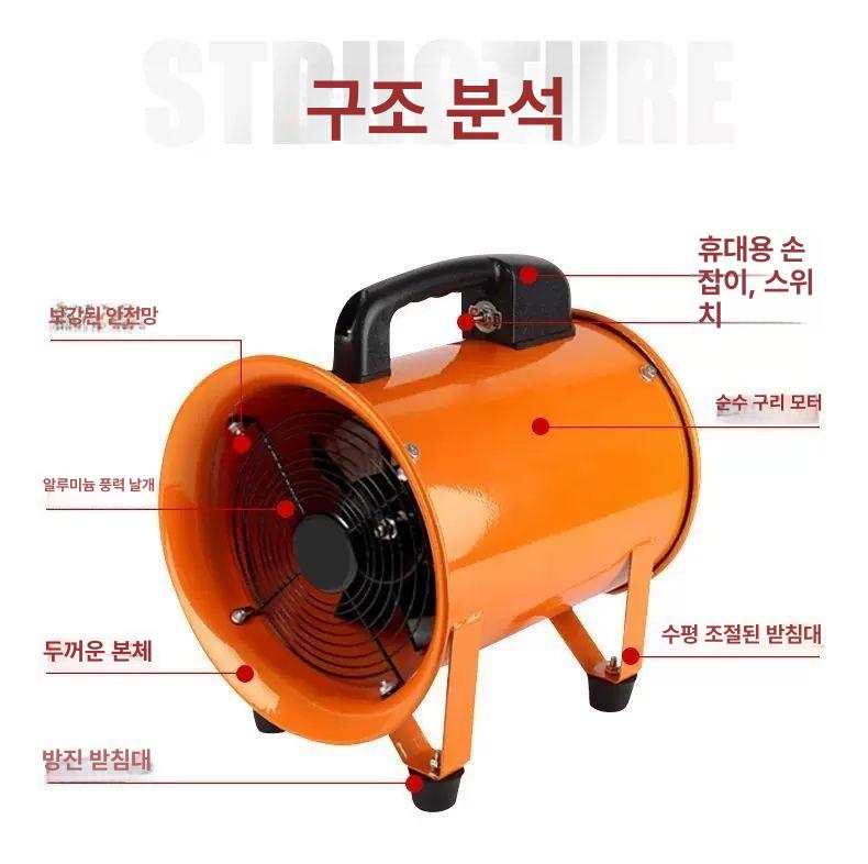 링블로워 통풍기 고압 닥트 풍로 방직장탈습 먼지제거 - 상세 이미지 4