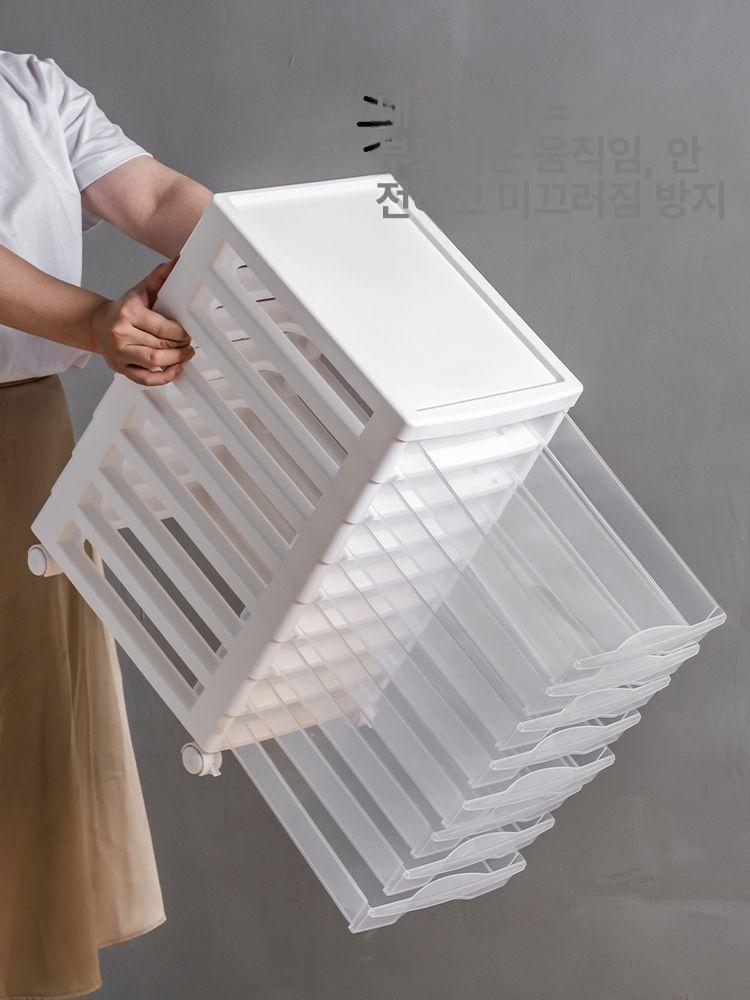 이동식 서류정리함 A4 정리함 수납장 문서 파일 트레이 서랍 - 상세 이미지 4