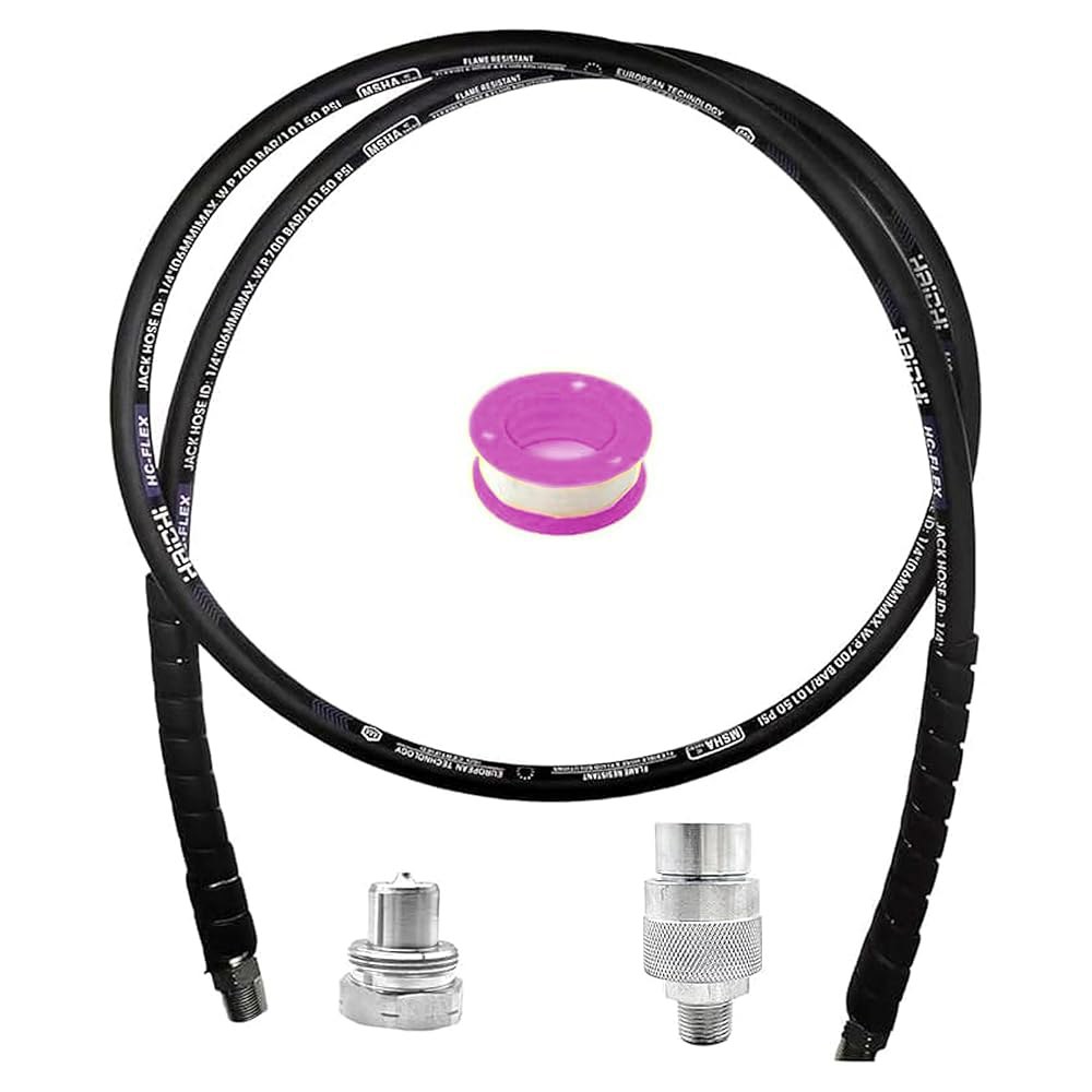 유압 호스 어셈블리, 10000psi 고압 CH-604 커플러 3/8인치 NPT 나사 - 상품 이미지