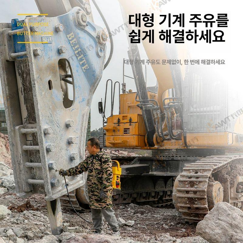 자동 구리스 주입기 주입기건 전동에어 그리스 공압 펌프 - 상세 이미지 3