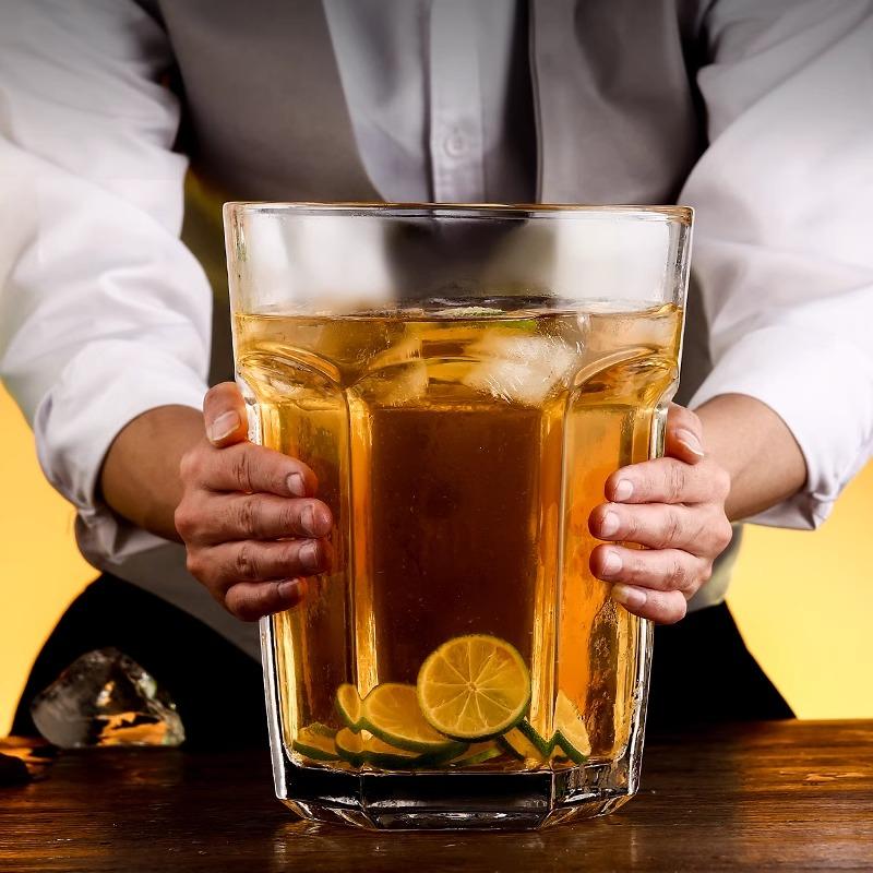 대형 맥주잔 술잔 회식 모임 생맥주잔 호가든잔 대용량 - 상세 이미지 2