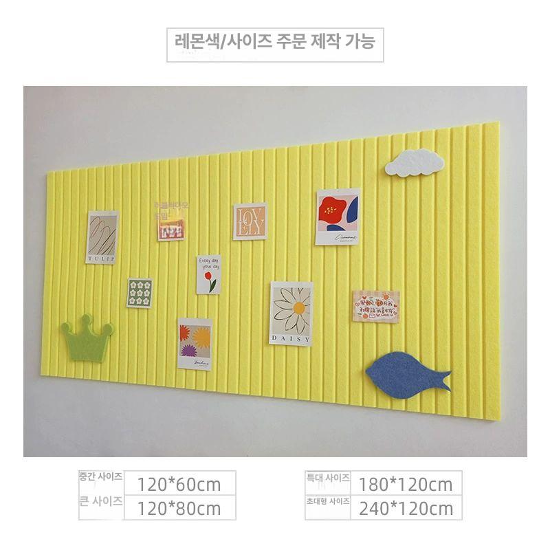 코르크 보드판 접착식 게시판 대형 부착식 메모판 회사 둥근 자 알림판 게시 보드 홈 - 상세 이미지 5