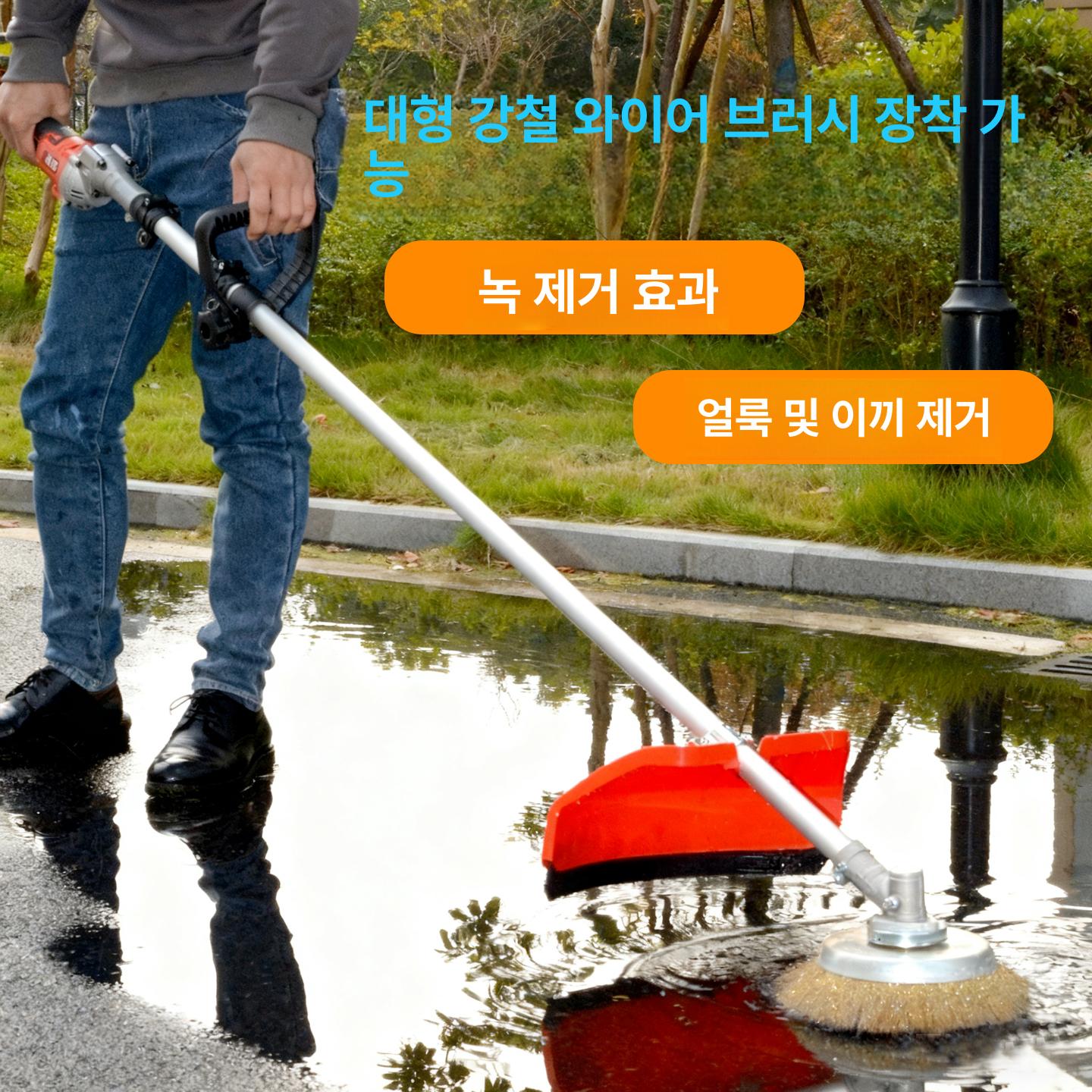 무선 전동 청소솔 바닥 욕실 타일 충전식 브러시 청소기 - 상세 이미지 3