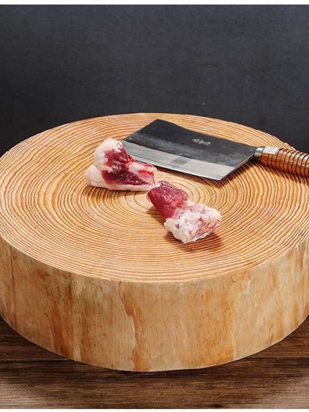 대형 통 나무 우드 큰 캠핑 수제 도마 원형 원목 주방 샤리통 초밥 - 상세 이미지 2