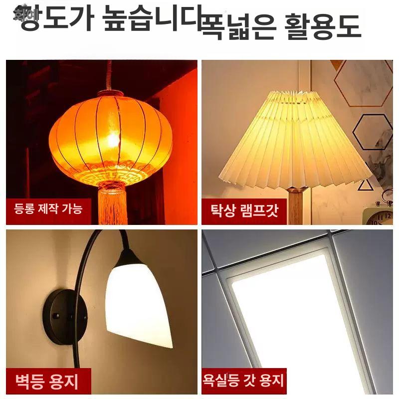 간접 덮개 PVC 램프 반투명 커버 형광등 필름 형광등가리개 - 상세 이미지 2