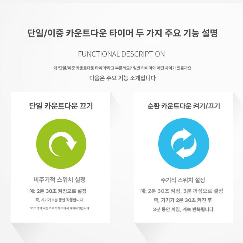 디지털 전기 타이머 컨트롤러 지연 센서 관개 모듈 가능 소켓 온도조절기 가열 제어 냉각 - 상세 이미지 5