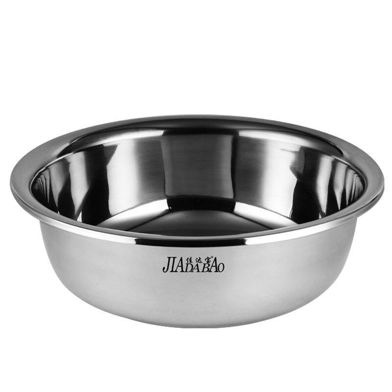 316 대용량 스테인레스 대야 스텐볼 휴대용 28CM 스테인리스 반찬통 - 상품 이미지