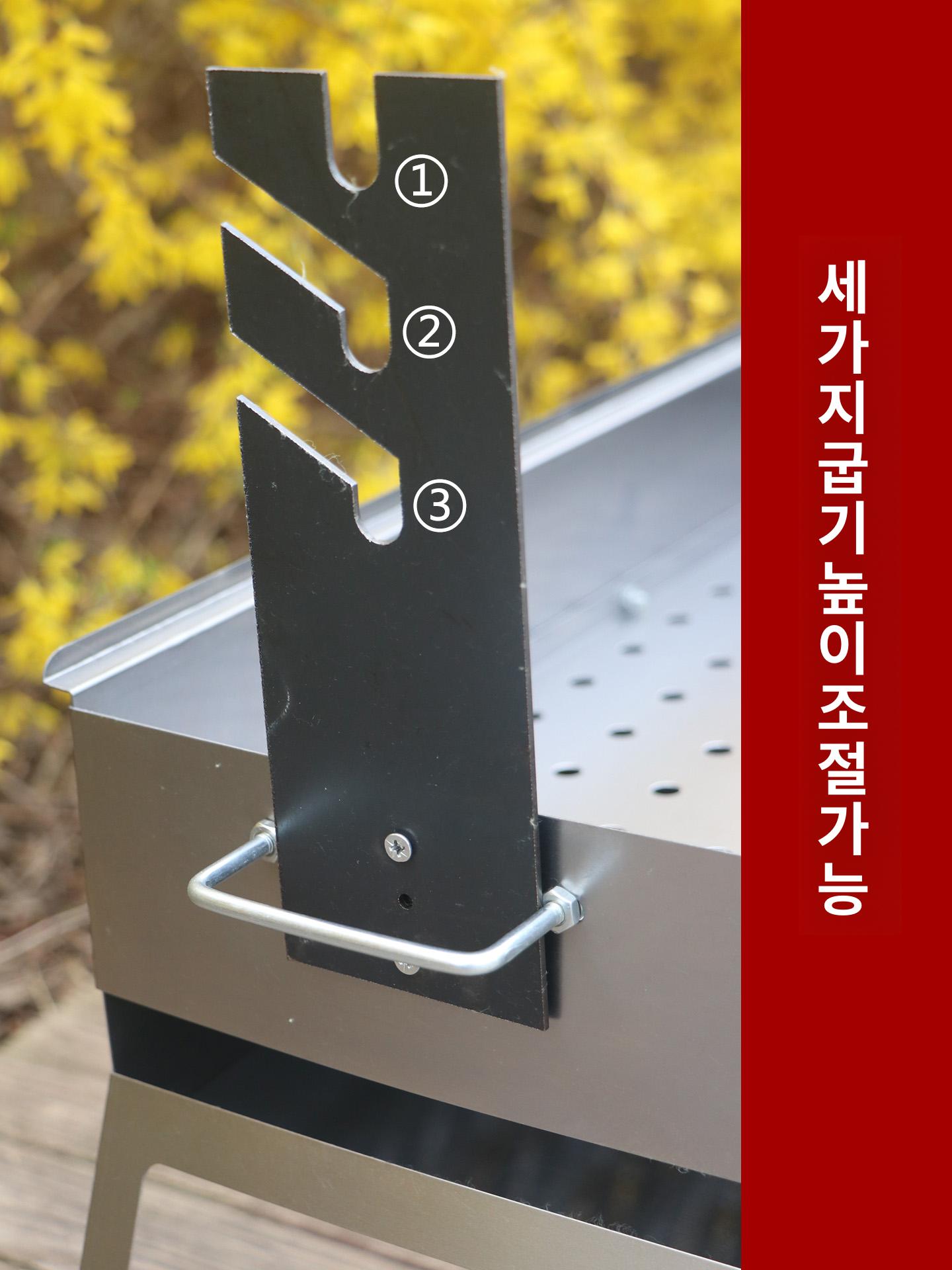 자동 가정용 바베큐 그릴 전기 양꼬치기계 숯불 자동회전 캠핑 - 상세 이미지 4