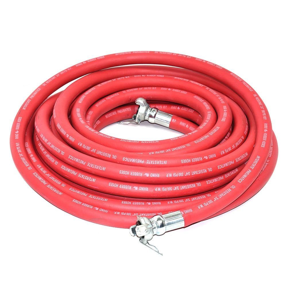 주간 공기역학 HJ19-050E 잭 해머 레드 고무 공기 호스 3/4인치 x 50피트 300 PSI - 상세 이미지 2
