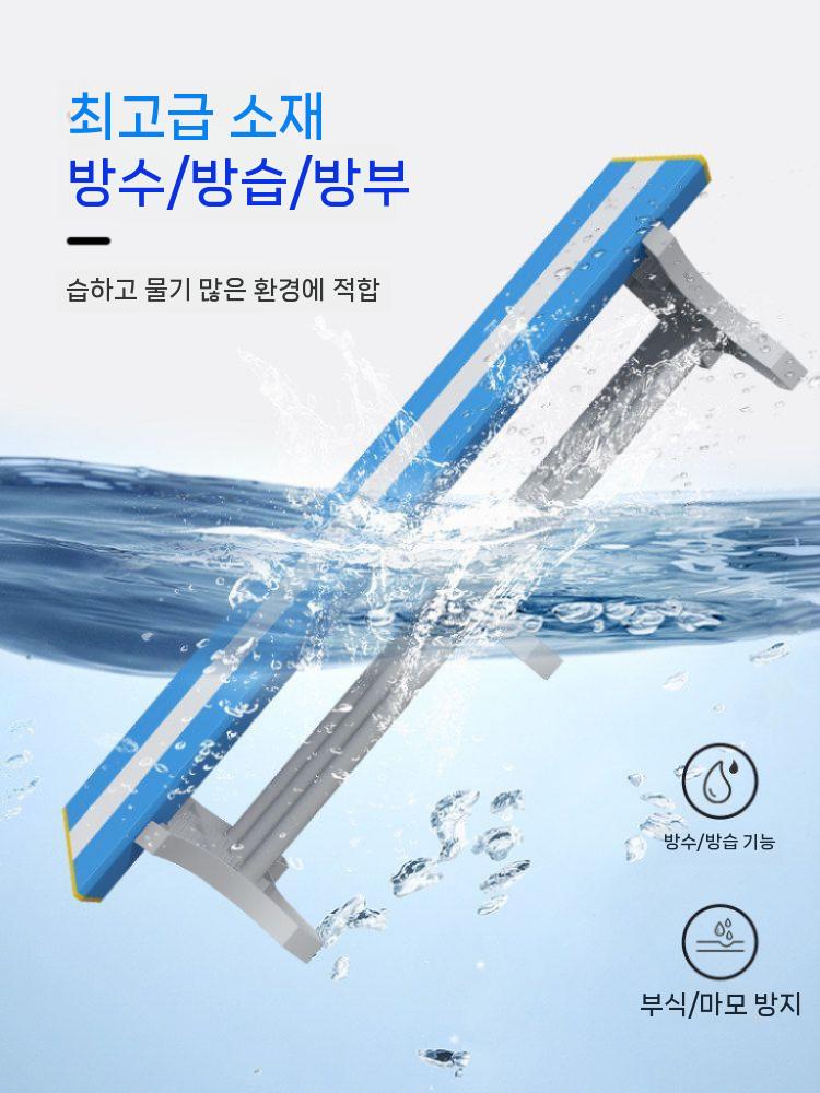 수영장 센터 벤치 목욕탕 긴의자 라커룸 의자 액세서리 물놀이 수영 방수 1세대 두꺼운 900x450x400MM - 상세 이미지 2