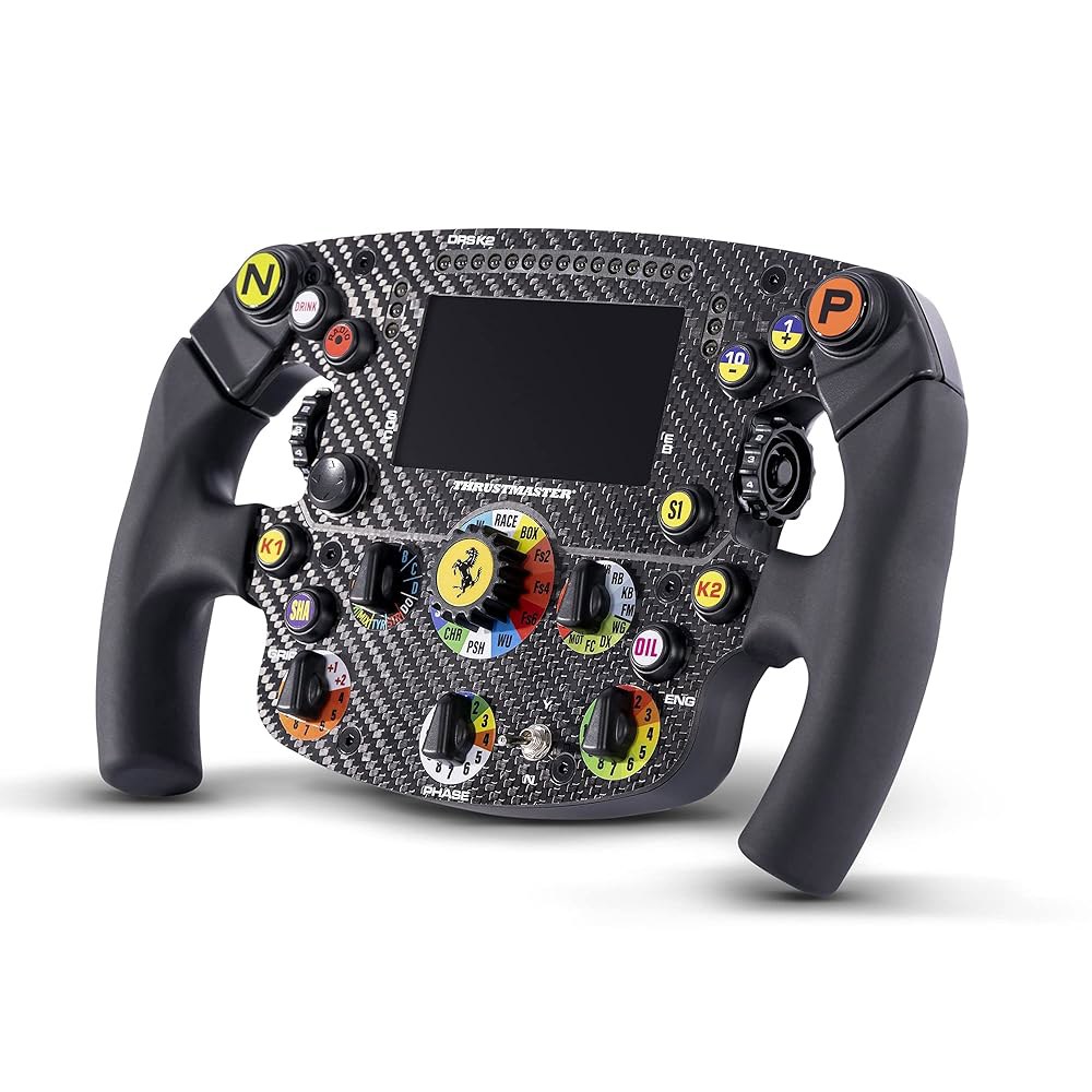 스러스트마스터 포뮬러 휠 애드온 페라리 SF1000 에디션, PS5 / PS4 Xbox Series X|S One PC용 복제 - 공식 라이선스 - 상품 이미지