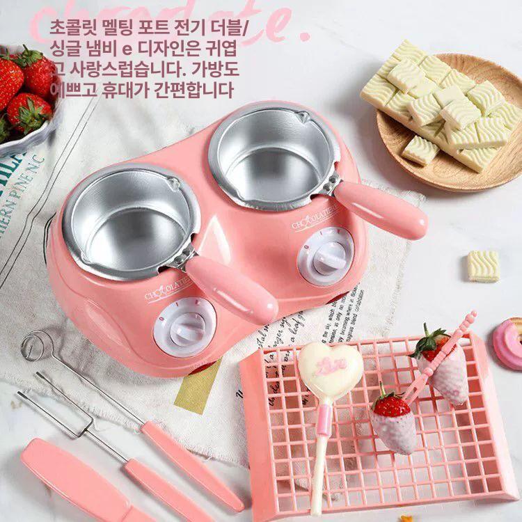 초콜릿중탕기 퐁듀 녹이는 중탕볼 초콜렛 스프 용융 중탕 - 상세 이미지 3