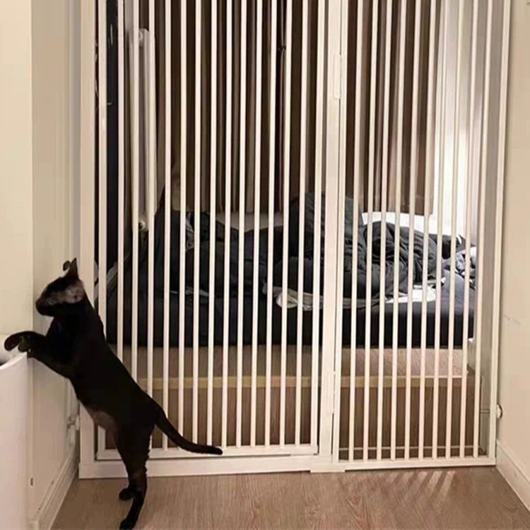 안전문 고양이 가드 대형 애견 방묘문 현관 중문 방충망 도어 베란다 안전 칸막이 차량용 - 상품 이미지