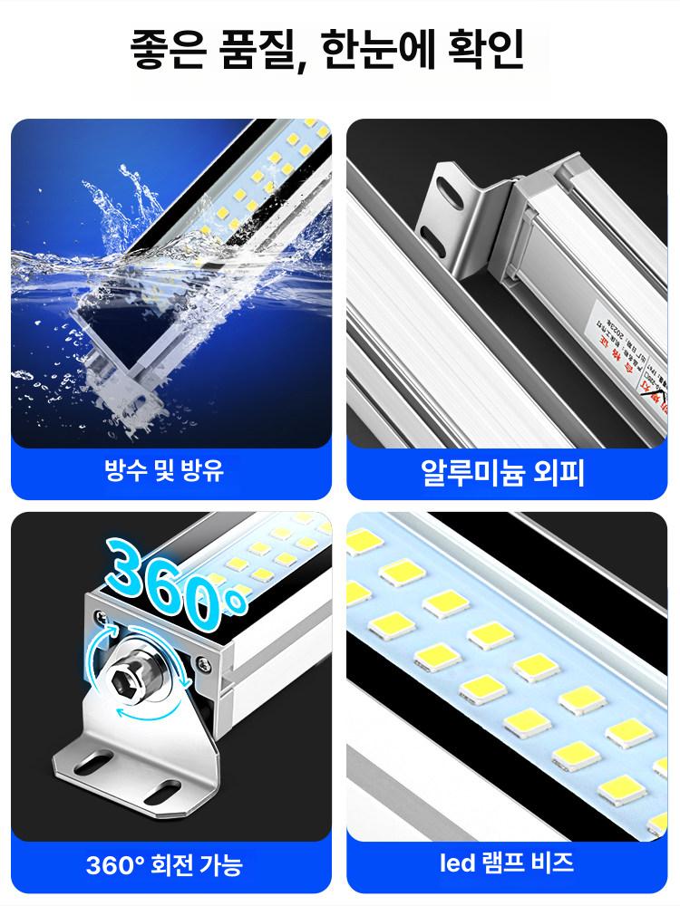 LED 사각형 220V 방수 원형 저장고 12W 패널 창고 20W 저온 램프 - 상세 이미지 2