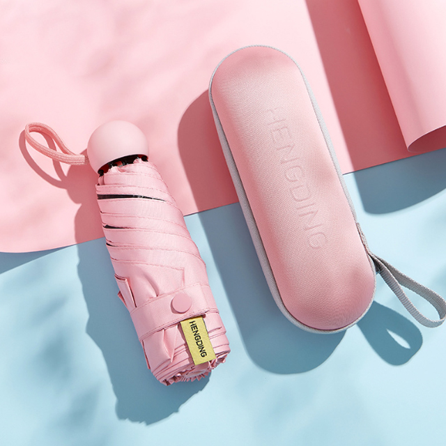 마카롱 캡슐 5단 경량 양우산 자외선차단 우산 - 상세 이미지 2