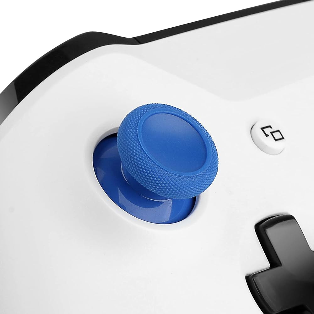 Xbox One용 톰신 교체 조이스틱, Series X / S 컨트롤러용, One 무선 컨트롤러용 4PCS 트루 고무 엄지스틱 수리 키트(블루) Blue - 상세 이미지 2