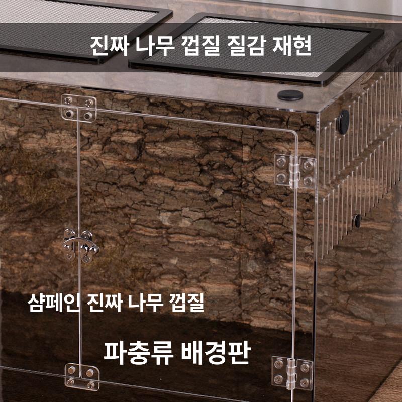 도마뱀 사육장 아크릴 파충류 거미 레오파드게코 유리사육장 키우기 온도조절 상자 용품 곤충 - 상세 이미지 3