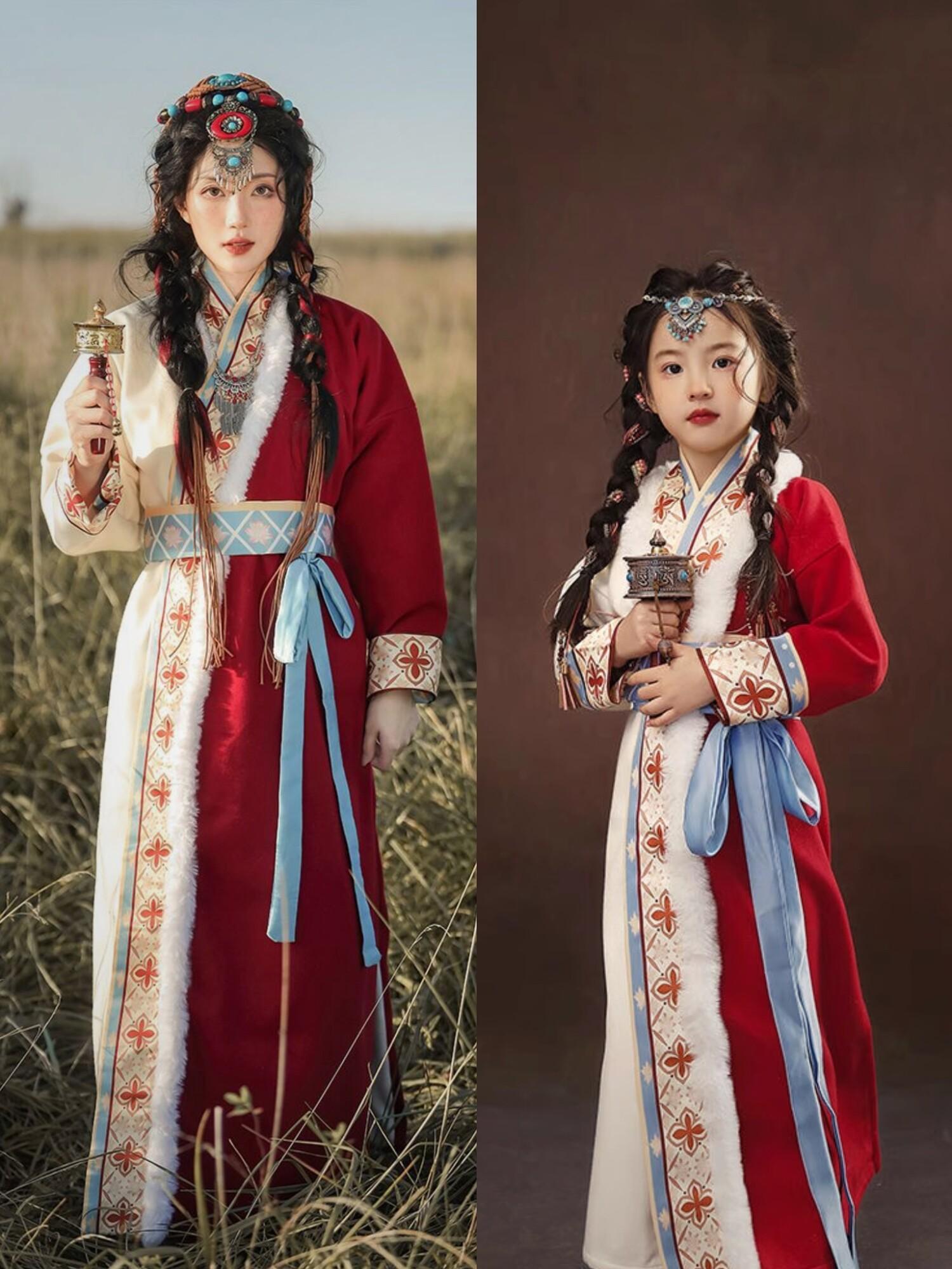 몽골 전통 의상 촬영 의류 코스튬 파티 세계 몽골옷 코스프레 - 상품 이미지