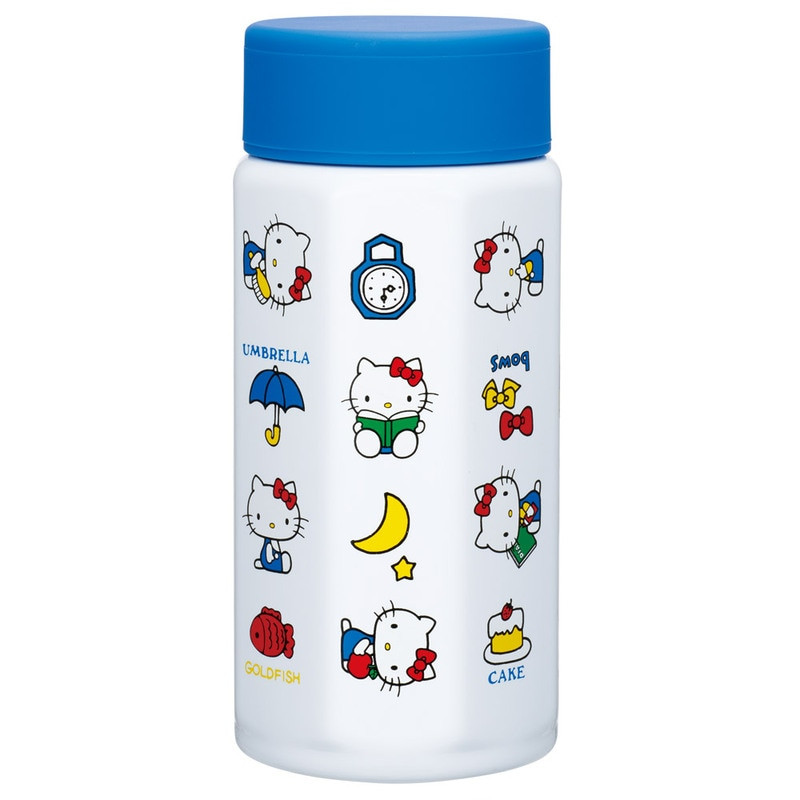 스케이터 헬로키티 캐릭터 팔각형 스테인리스 머그 보틀 350ml STO4 - 주방·식기 - 하카타몰
