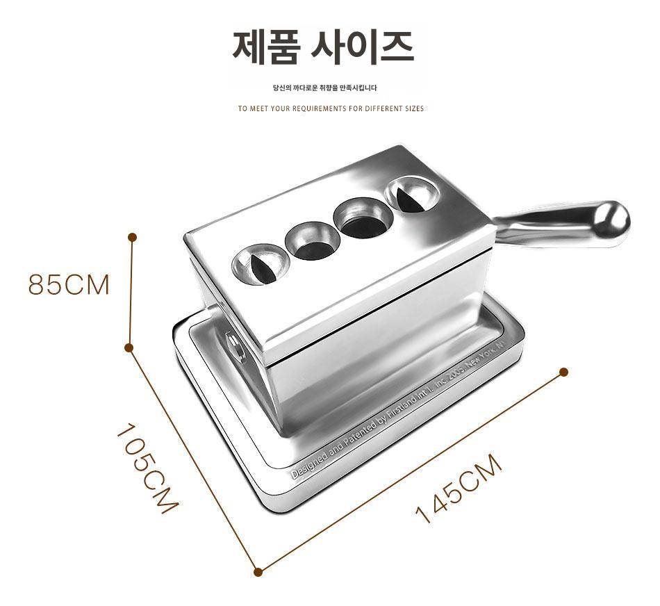 구복병 틀 클립 만두피 절단 소병틀 스텐 클립 원형 절단틀 만두피 원형 도우 커터 - 상세 이미지 4