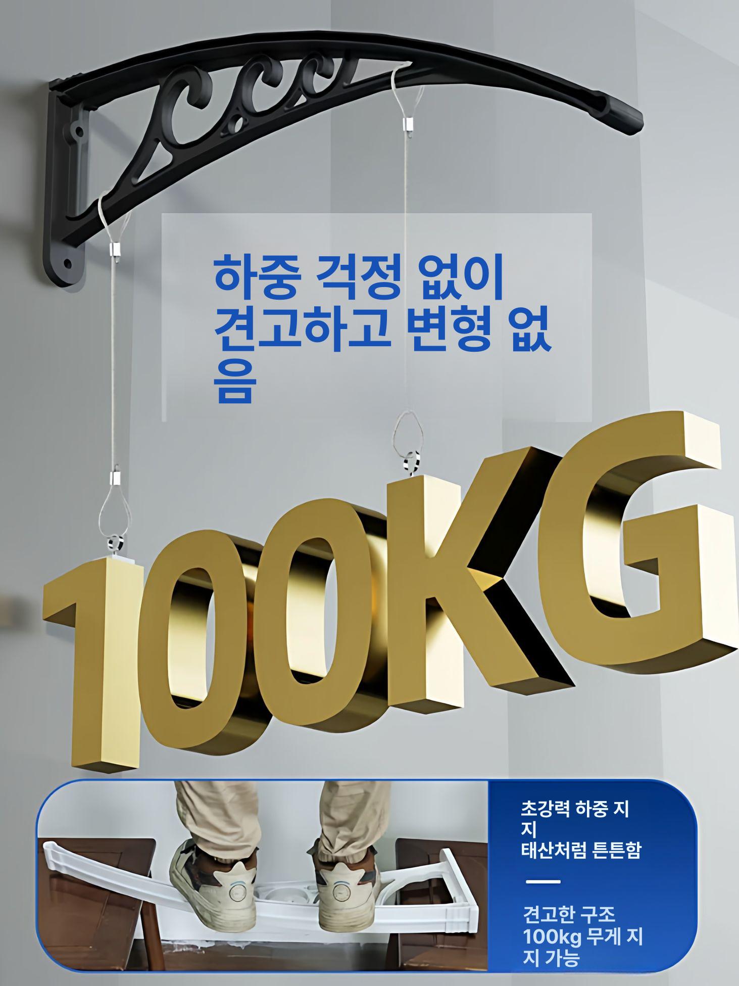 차양막 비가림막 어닝 현관 비막이 야외 상가 처마 출입문 빗물받이 고정 지붕 렉산 - 상세 이미지 5