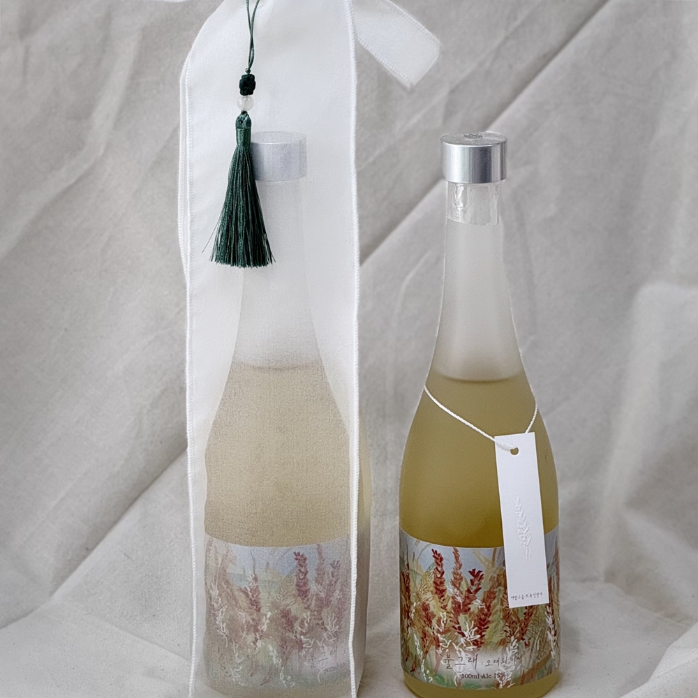 불그래 토종쌀 약주 500ml - 상세 이미지 3