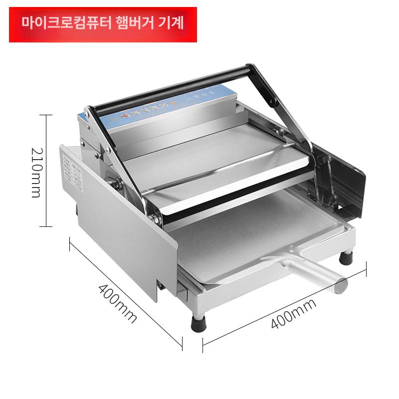 햄버거 토스트기 카페용 전기 그릴 토스터 굽기 식빵 조식 번토스트기 토스터기 베이글 수제 - 상세 이미지 2