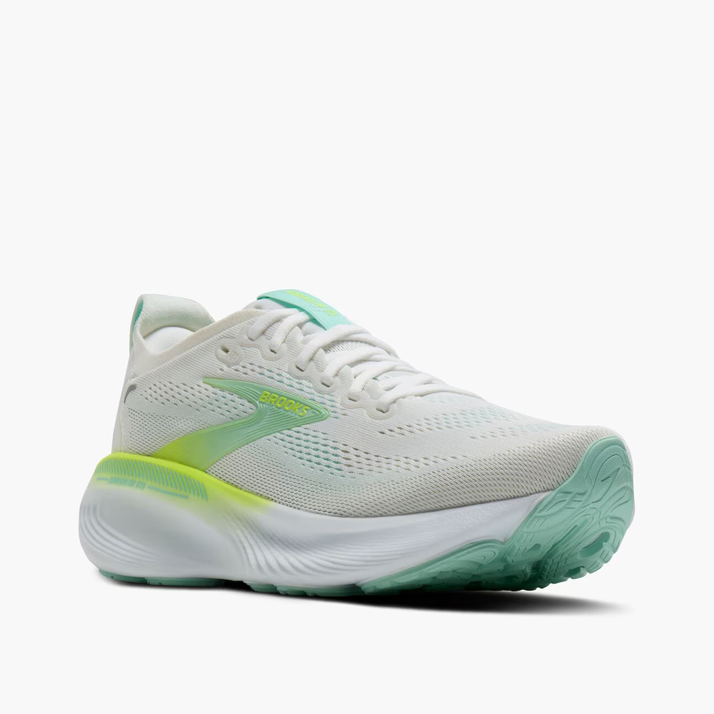 브룩스 Adrenaline GTS 25 여성 런닝화 운동화 White/Nightlife/Yucca - 상세 이미지 2