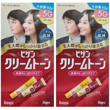 co 비겐 크림톤 염모제 60g x2팩 염색약 헤어케어 커머스픽301