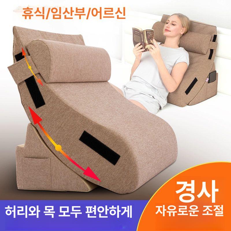 역류성 상체지지쿠션 베개 메모리폼 인체공학적 자세 무릎 패드 다리 폼 통증 휴식 쿠션 - 상세 이미지 2
