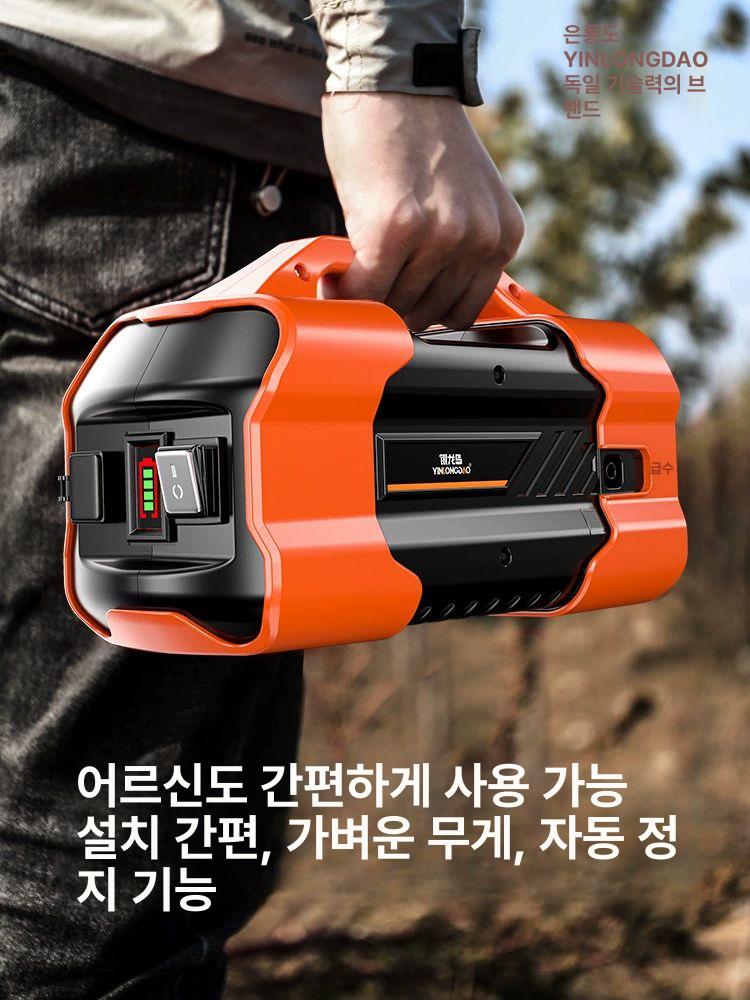 텃밭 양수기 급수 자동 워터 충전식 가정용 소형 휴대용 원예 세차 물펌프 관개 수중펌프 - 상세 이미지 4