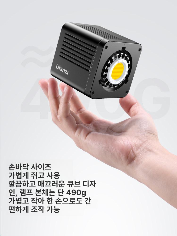 사진 보조조명 라이트 휴대용 포토박스 카메라 핸드헬드 램프 방송 핸드폰 스튜디오 영상 이미지 6