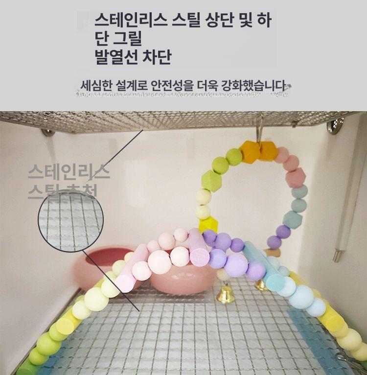 육추기 앵무새 병아리 공기가열 스마트 인큐베이터 단일 온도 조절환기 - 상세 이미지 2