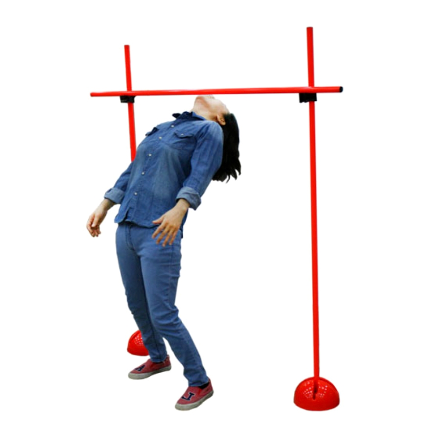 간편조립식 간이림보 높이조절림보 전용가방포함 167cm 야유회레크레이션 - 상품 이미지
