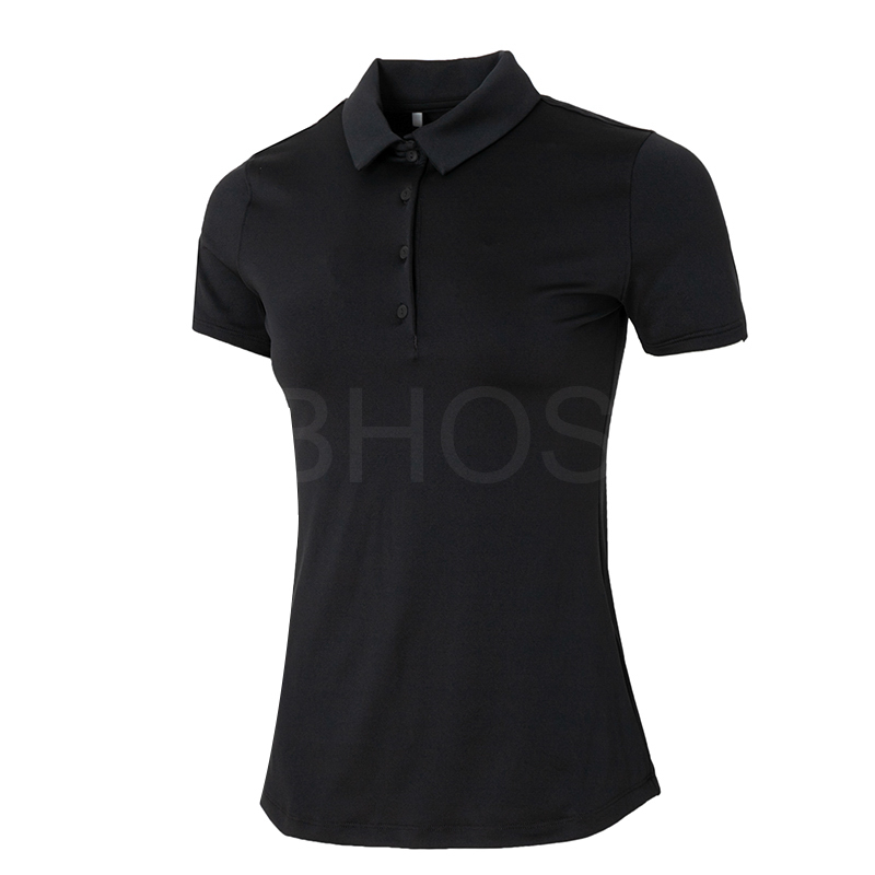 언더아머 여성 POLO UA Playoff SS Polo 블랙