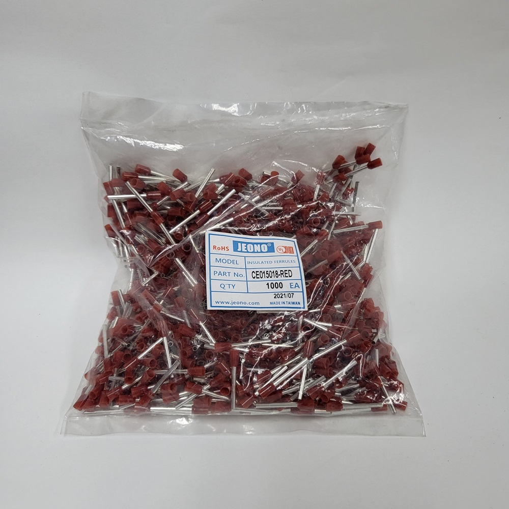 페놀 펜홀단자 터미널 ce015008 페럴단자 1.5SQ - 상품 이미지