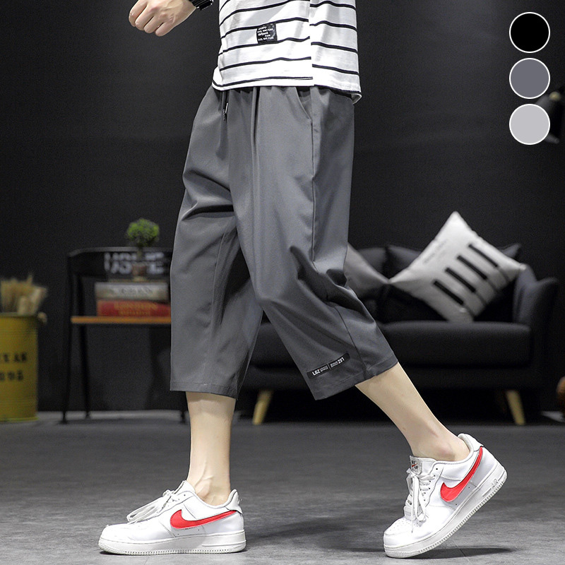 남성 쿨링 밴딩 7부바지 ELC-9073 - 그레이