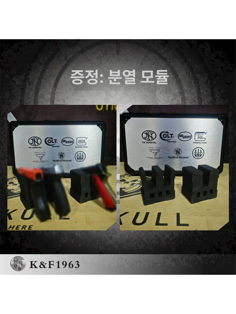 서바이벌 보관케이스 장비 하드 총기 쿠션 전술 다용도 수납 건케이스 로고 총가방 - 상세 이미지 3
