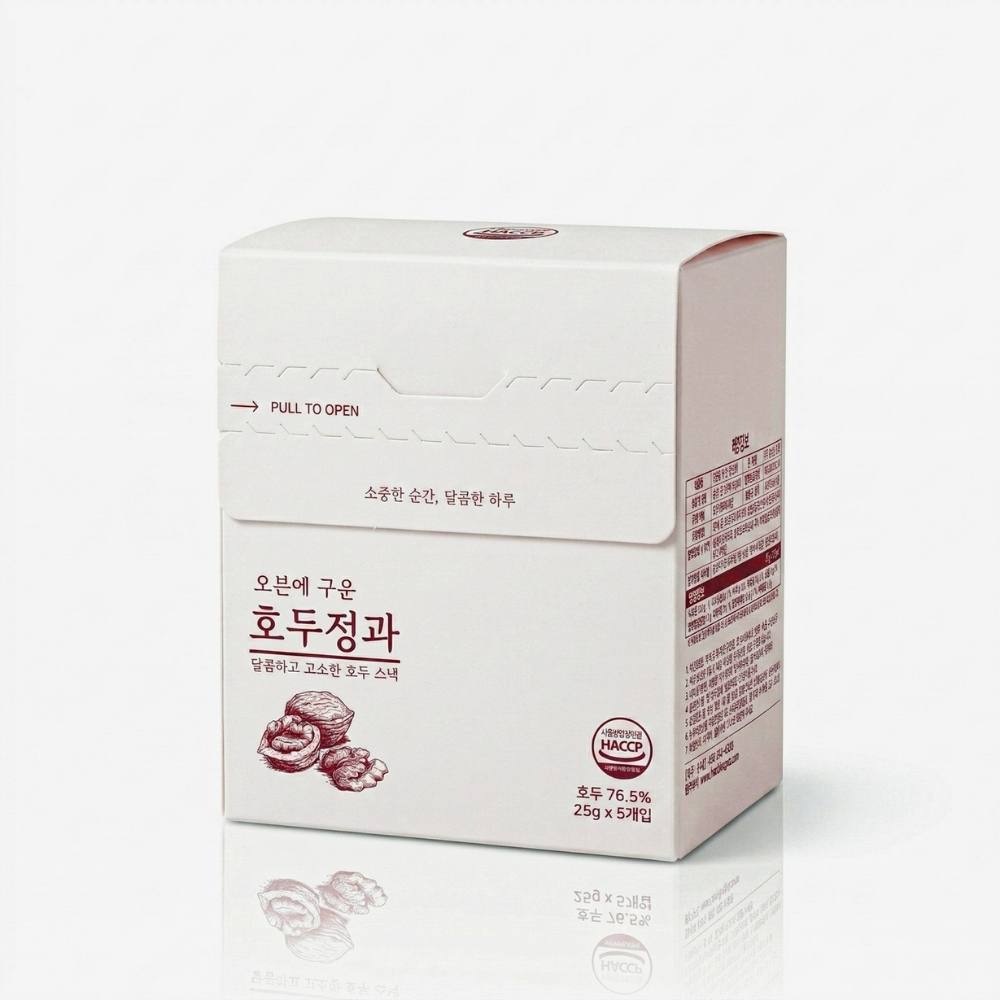 달달보감 호두정과 오븐에 구운 건강간식 소포장 5개입 x 4상자 선물세트 이미지 7