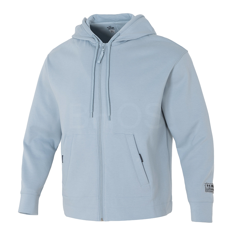언더아머 UA Summit Knit FZ 블루 남성 재킷