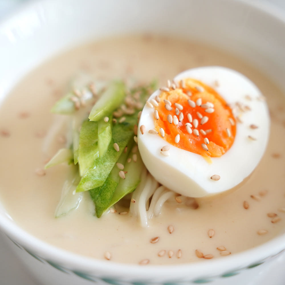 국산 크림 콩물 백태/서리태 생면 콩국수 - 상세 이미지 3