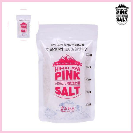 핑크솔트 히말라야 핑크소금 크리스탈굵은소금 400g