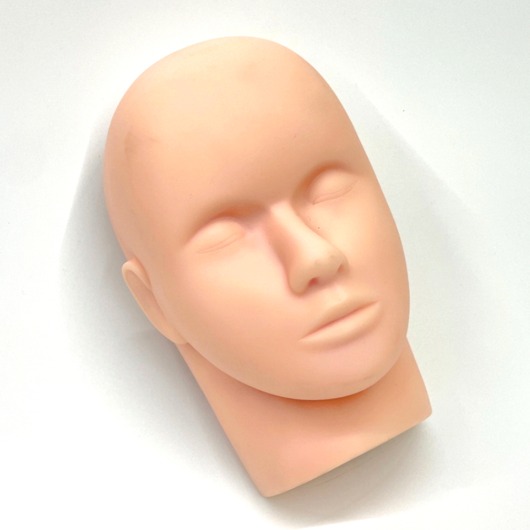 단면마네킹 속눈썹연장펌연습얼굴마네킹 메이크업실습마네킹 실리콘소재 - 상품 이미지