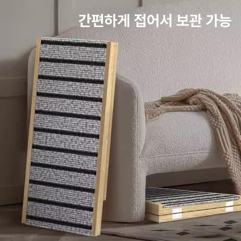 대형견 펫스텝 슬라이드 1m 침대 미끄럼방지 도그스탭 강아지 계단형 소파용 차량 계단 - 상세 이미지 4