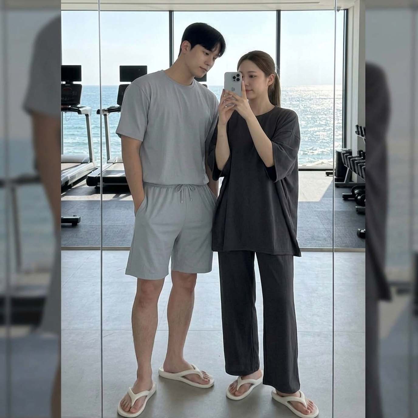남성얇은팬츠 남자냉장고바지 남성와이드팬츠 남자여름긴바지 남자통바지 - 상세 이미지 4