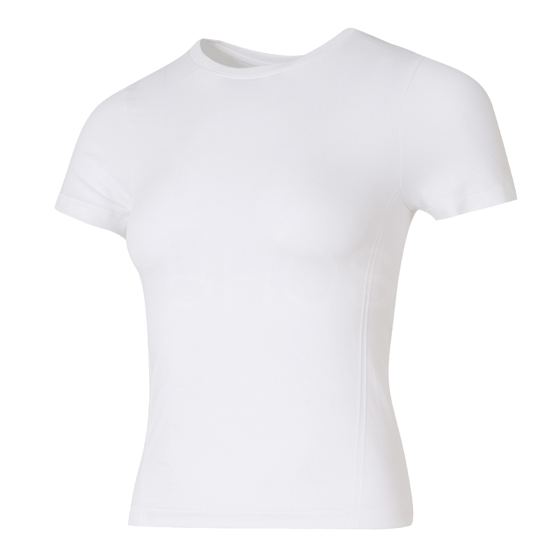 언더아머 Meridian Seamless SS 화이트 여성